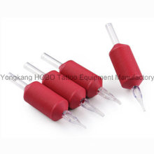 Wholesale Disposale Soft Tattoo Grips with Clear Tips
